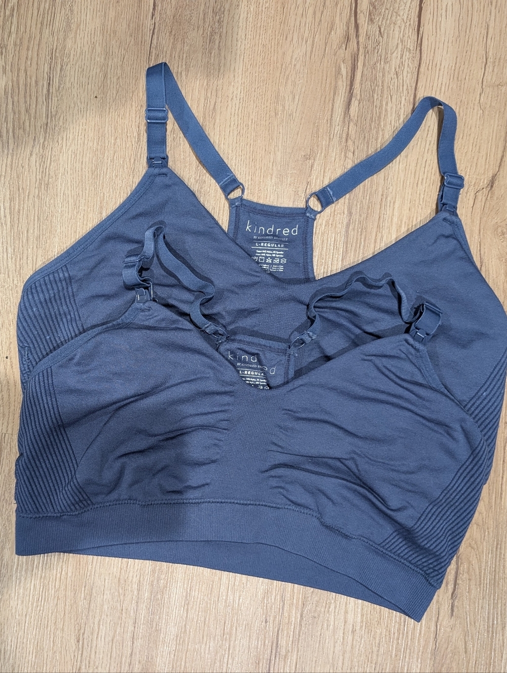 Kindred by Kindred Bravely Target | Pumping & Nursing Sports Bra | Blue | Large